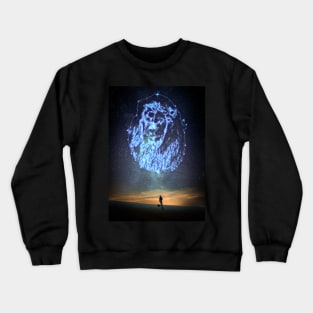 Lion Constellation Crewneck Sweatshirt